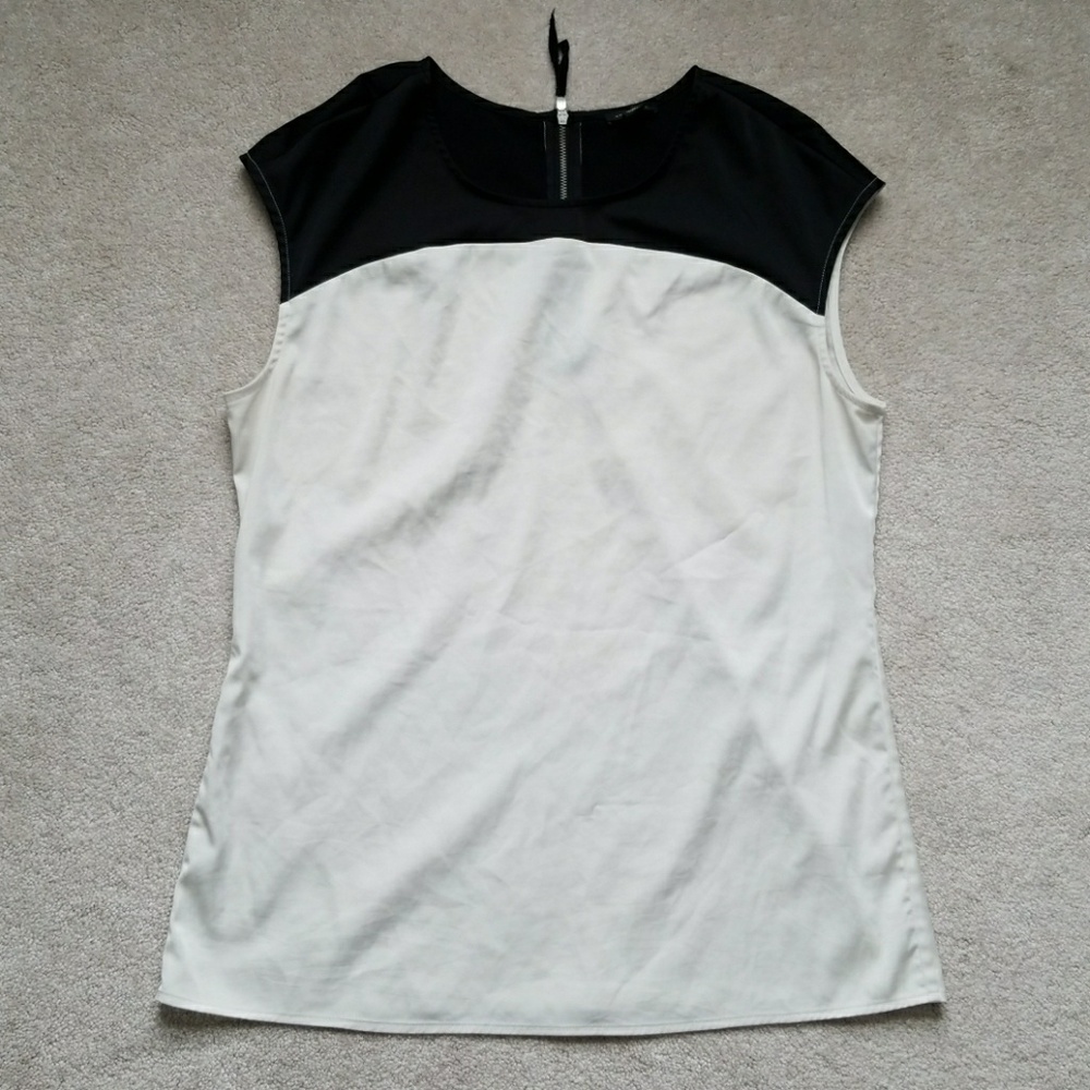 Ann Taylor Two-Toned Top